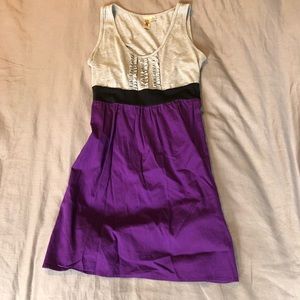 Sleeveless tank dress